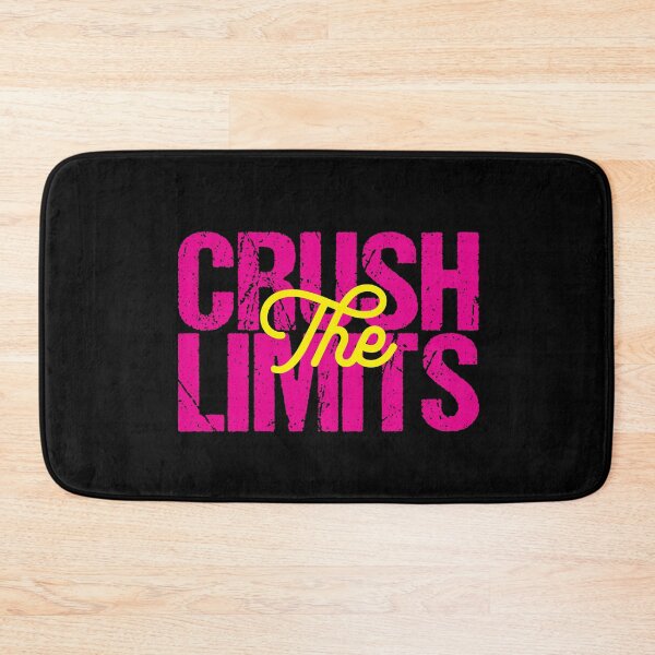 Item preview, Gym Motivational Quote | Crush the limit designed and sold by typoinspired.