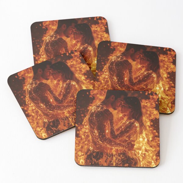 Item preview, Burning Passion - Lovers in Flame designed and sold by Artitude Studio.