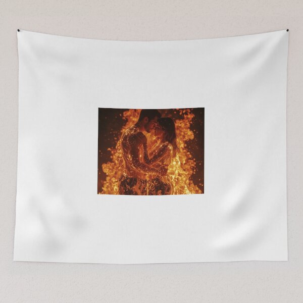Item preview, Burning Passion - Lovers in Flame designed and sold by Artitude Studio.