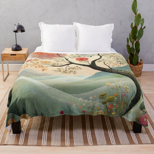 Item preview, Quilted Blossom Path designed and sold by bloorose.