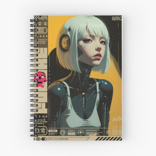 Item preview, cyborg girl 7 designed and sold by BOZGO.
