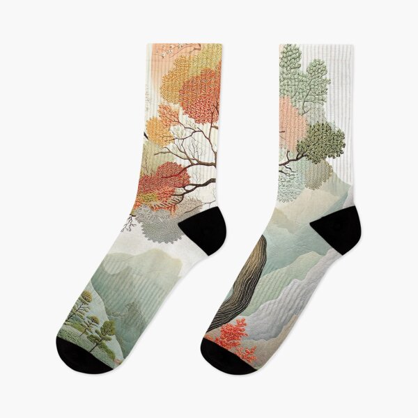 Item preview, Seasons of the Serene River designed and sold by bloorose.
