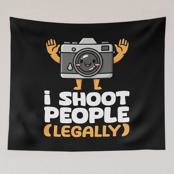 Item preview, I SHOOT PEOPLE (LEGALLY) - PHOTOGRAPHER GIFT designed and sold by KEF Custom.