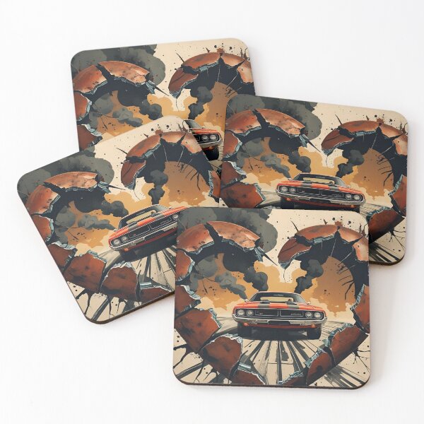 Item preview, Vintage Car in Broken Heart Design designed and sold by Prad2817.