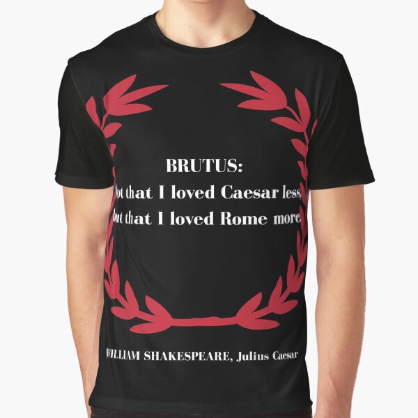 Item preview, Shakespeare Quote: Ides of March, Brutus and Caesar designed and sold by creaturesonfire.