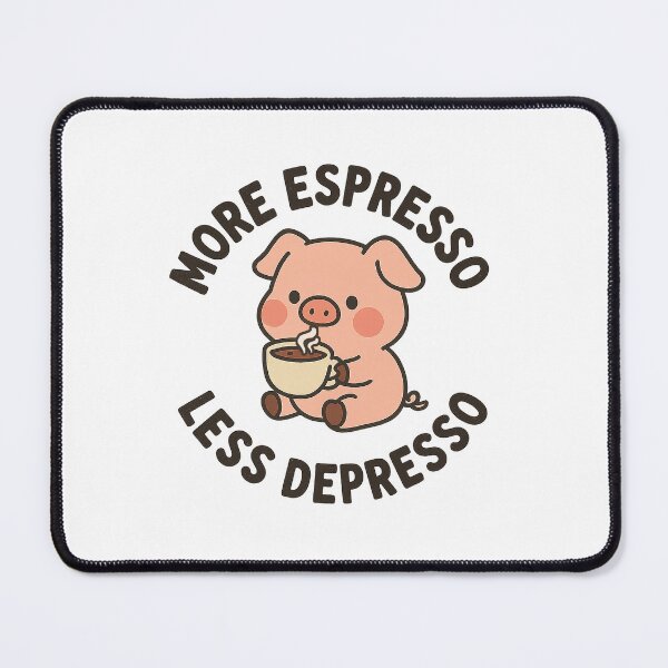 Item preview, More Espresso Less Depresso designed and sold by TikiTikiTinies.