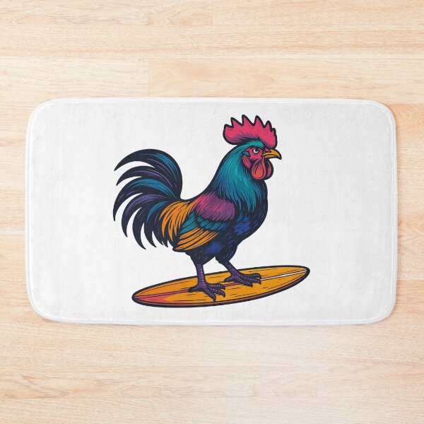 Item preview, Surfing Rooster designed and sold by VelvetRoom.