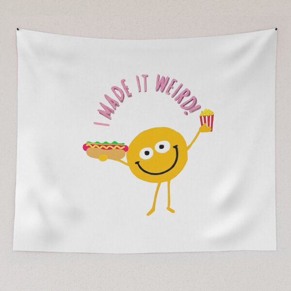 Item preview, Social skills, made it weird, awkward, weird, Funnyfits70, retro, vintage, meme, funny, humor designed and sold by FunnyFits70.