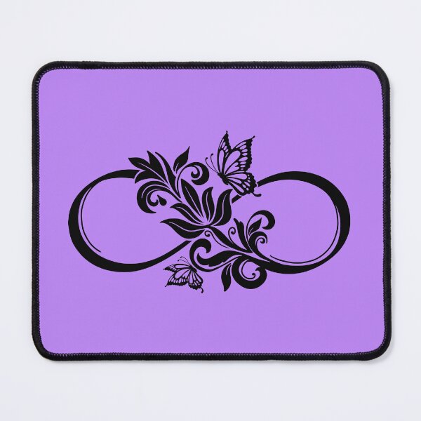 Item preview, Infinity sign.Symbol.Flowers and butterfly. designed and sold by MagelliShop.