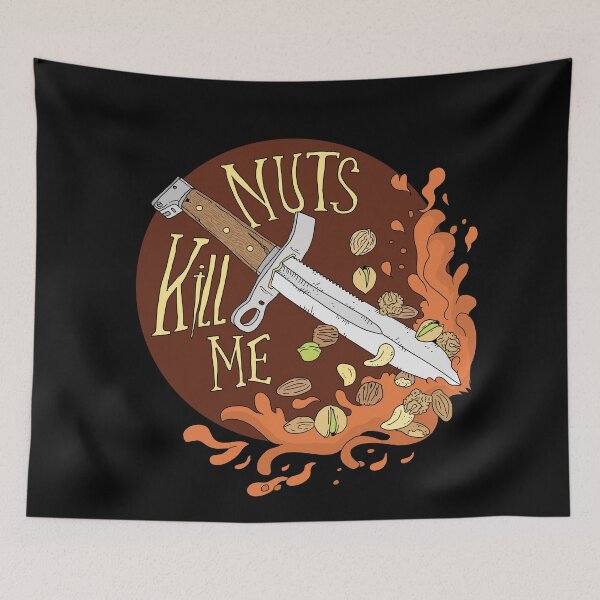 Item preview, Nuts kill me designed and sold by JJadx.