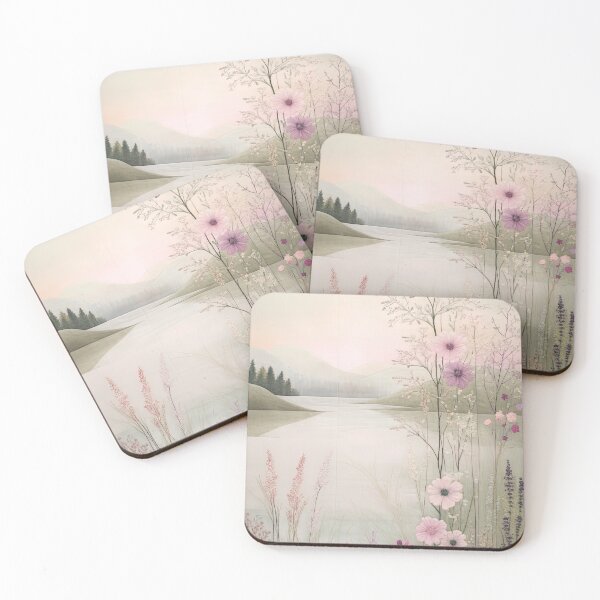 Item preview, Serene Waterside Blooms designed and sold by bloorose.