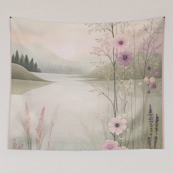 Item preview, Serene Waterside Blooms designed and sold by bloorose.