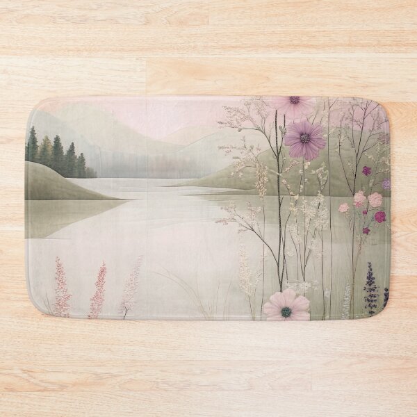 Item preview, Serene Waterside Blooms designed and sold by bloorose.