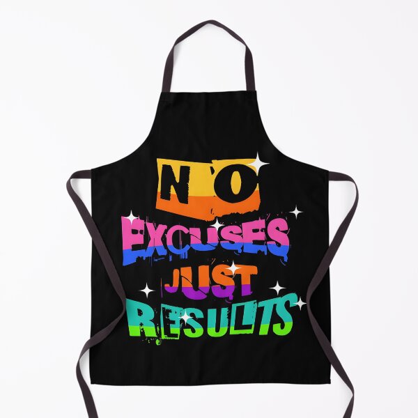 Item preview, NO EXCUSES JUST RESULTS designed and sold by KISHNAY-FASHION.