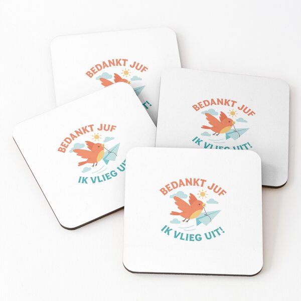 Item preview, Bedankt Juf – Ik Vlieg Uit! Cadeau-ontwerp designed and sold by Miximondo.