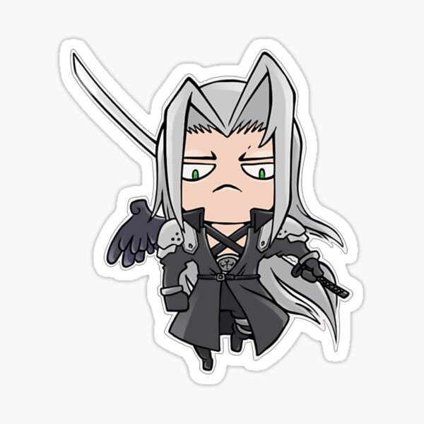 Final Fantasy Mini Sephiroth Sticker