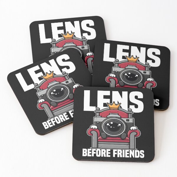 Item preview, LENS BEFORE FRIENDS - PHOTOGRAPHER GIFT designed and sold by KEF Custom.