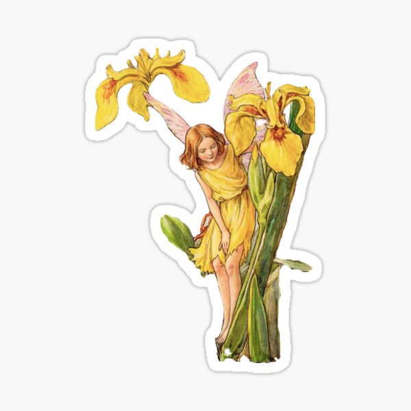 Item preview, Hada de las flores del iris | Cicely Mary Barker designed and sold by lea-lani.