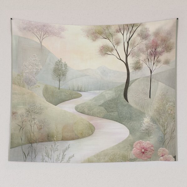 Item preview, Winding River Serenity designed and sold by bloorose.