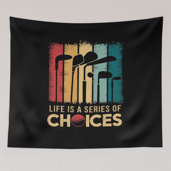 Item preview, Golf Life Is A Series Of Choices designed and sold by LAZAR-EG.