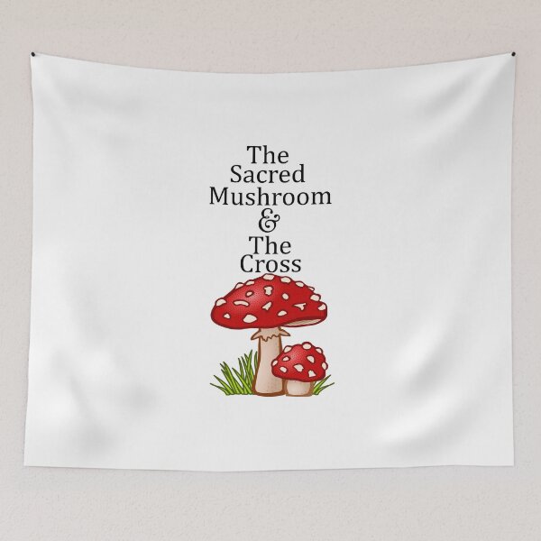 Item preview, The Sacred Mushroom and The Cross designed and sold by lucienchip.