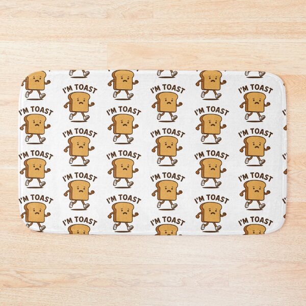 Item preview, I'm Toast – Funny Cartoon Bread Design designed and sold by Miximondo.