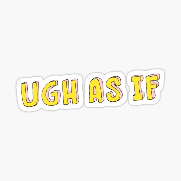 Ugh Stickers | Redbubble