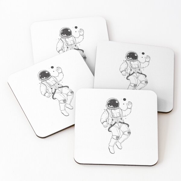 Item preview, Floating Astronaut designed and sold by AriesArtCom.