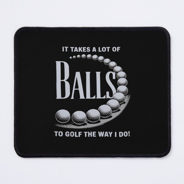 Item preview, Golf Pun Takes Balls To Golf designed and sold by LAZAR-EG.