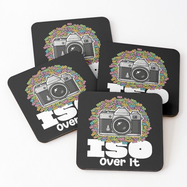 Item preview, ISO OVER IT - PHOTOGRAPHER GIFT designed and sold by KEF Custom.