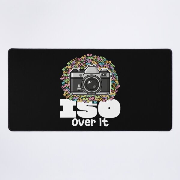 Item preview, ISO OVER IT - PHOTOGRAPHER GIFT designed and sold by KEF Custom.