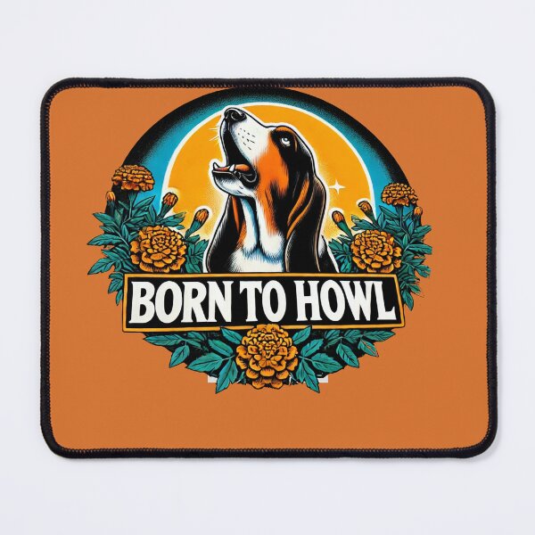 Item preview, Born to Howl designed and sold by FrictionMaxxing.