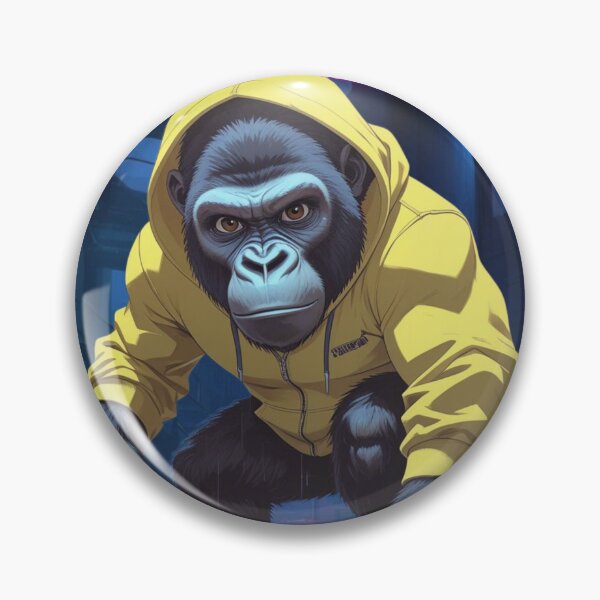 Item preview, Cyberpunk Gorilla designed and sold by Quiet Spark Studio.