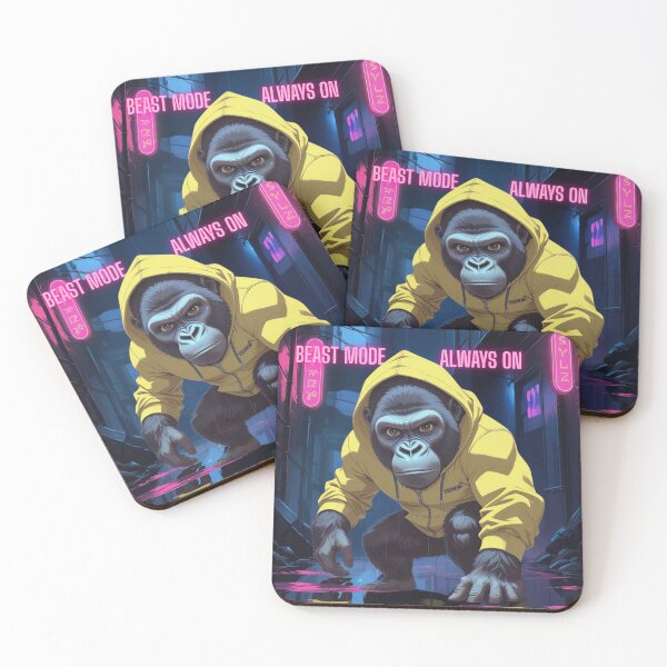 Item preview, Cyberpunk Gorilla designed and sold by Quiet Spark Studio.