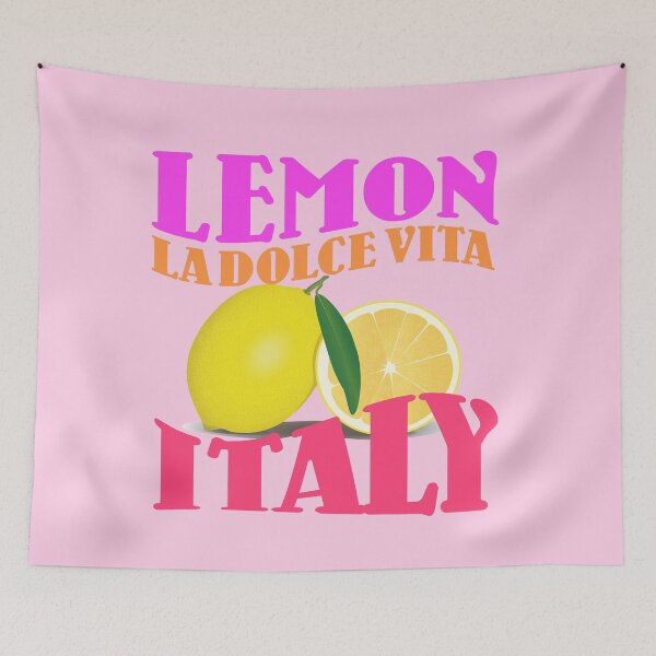 Item preview, Lemon La Dolce Vita Italy, Lemons, Citrus Summer Fruit designed and sold by DiensDesign.