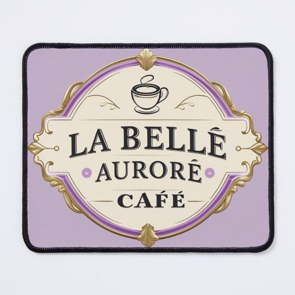 Item preview, Refined Vintage Logo Design for La Belle Aurore Café designed and sold by Rue Market.