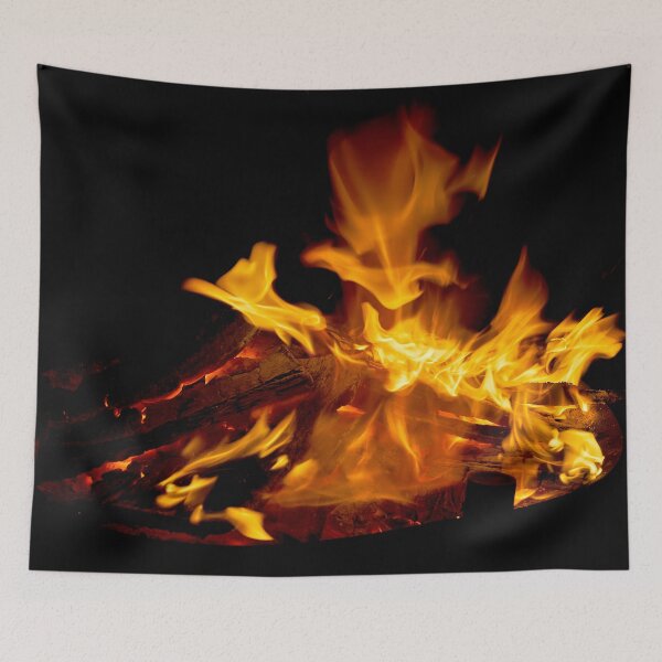 Item preview, Warming campfire at night designed and sold by beatbieri.ch.