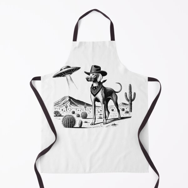 Item preview, Vintage Retro Pharaoh Hound UFO Western Country Wild West Dog Mom Dad designed and sold by Kimberley King Art  King Art.