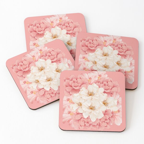 Item preview, Pink Floral Bouquet  designed and sold by Laughing Moon Giftables.