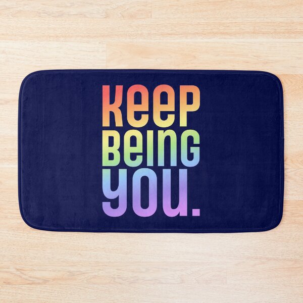 Item preview, Keep Being You - Pastel Rainbow designed and sold by sillyjess.