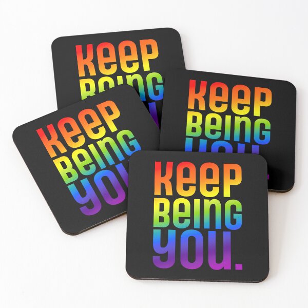 Item preview, Keep Being You - Vivid Rainbow designed and sold by sillyjess.