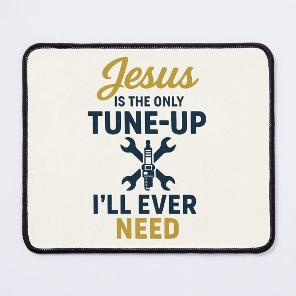 Item preview, Jesus is the Only Tune-Up I’ll Ever Need | Mechanic Christian Gift Tee designed and sold by 123artistickay.