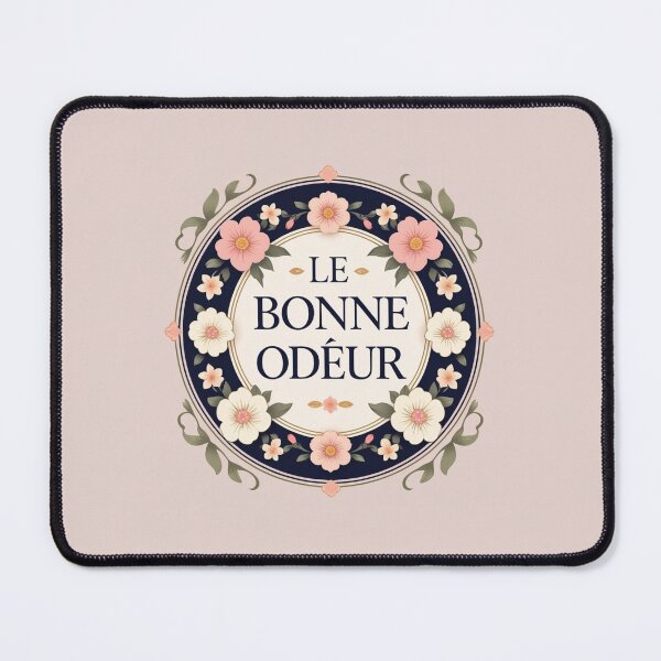 Item preview, Elegant Floral Design With French Text and Vintage Decorative Elements designed and sold by Rue Market.