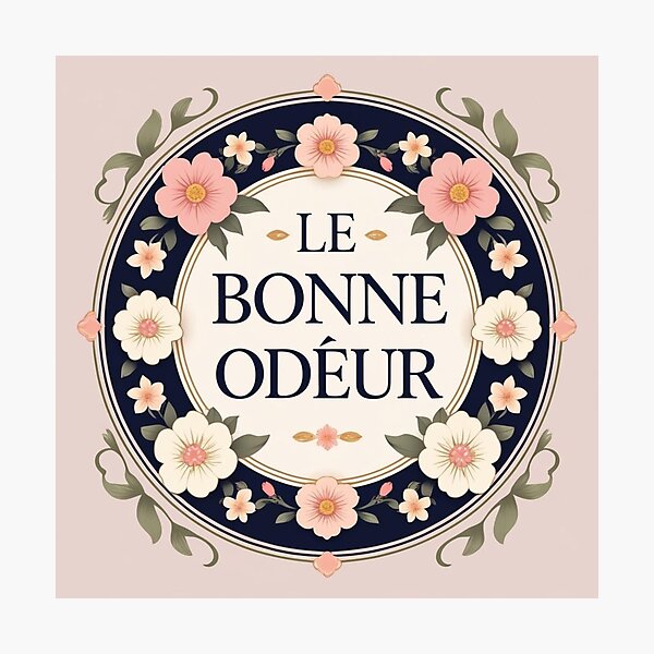 Item preview, Elegant Floral Design With French Text and Vintage Decorative Elements designed and sold by Rue Market.