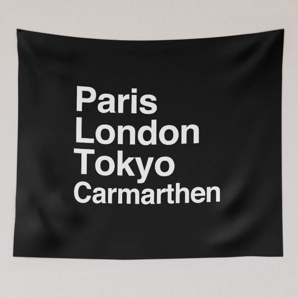 Item preview, Paris London Tokyo Carmarthen designed and sold by Custom365.