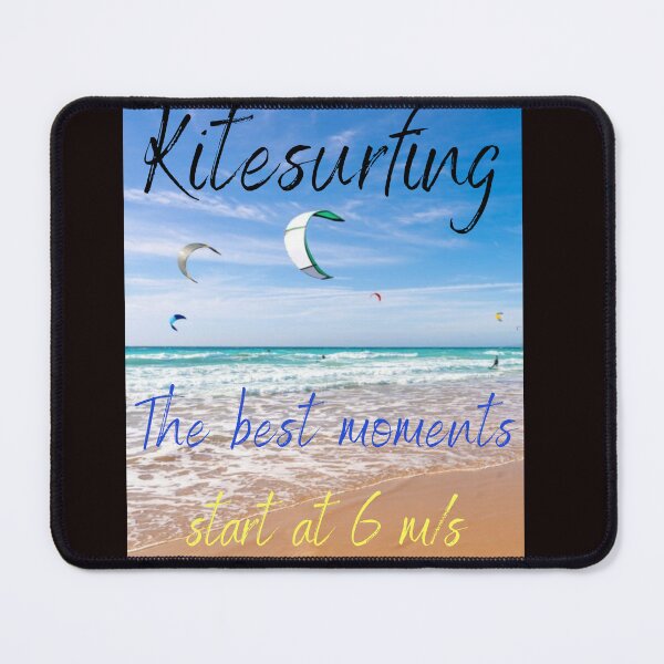 Item preview, Kitesurfing The best moments start at 6 m/s Kite Kiteboarding Kiteboarder T-shirt designed and sold by MojNetSerwis WWK.
