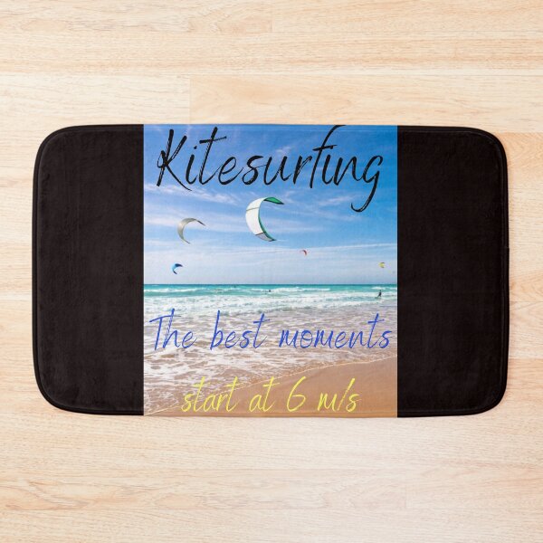 Item preview, Kitesurfing The best moments start at 6 m/s Kite Kiteboarding Kiteboarder T-shirt designed and sold by MojNetSerwis WWK.