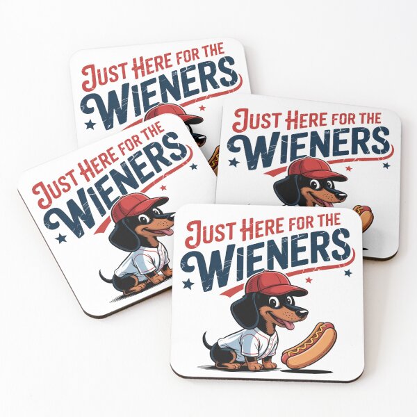 Item preview, Weiner Dog at the Ballpark Humor designed and sold by Bliss Find And Design.