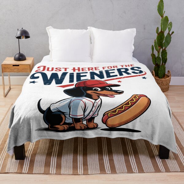 Item preview, Weiner Dog at the Ballpark Humor designed and sold by Bliss Find And Design.
