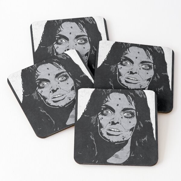 Item preview, ASA VAJDA - Black Sunday  (Greyscale) designed and sold by FamousWeirdosRB.